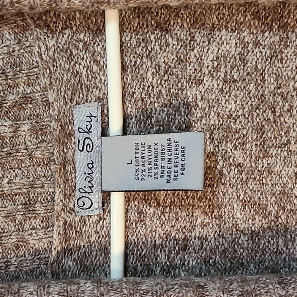 Olivia Sky size L Sweater Dress - Picture 3 of 4